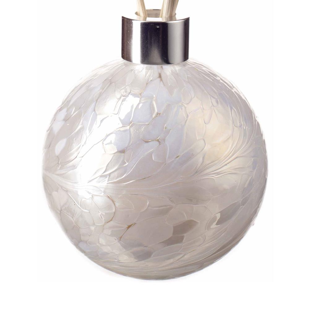 Amelia Art Glass White Sphere Reed Diffuser Extra Image 1